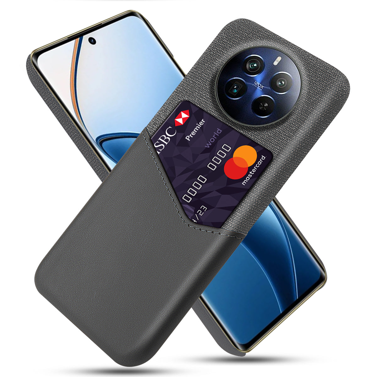 PC+PU Leather Case for Realme 12 Pro 5G / 12 Pro+ 5G Card Holder Anti-Scratch Cellphone Cover PC+PU Leather Case for Realme 12 Pro 5G / 12 Pro+ 5G Card Holder Anti-Scratch Cellphone Cover